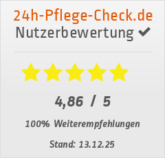 Bewertungen von Engeldaheim bei 24h-pflege-check.de