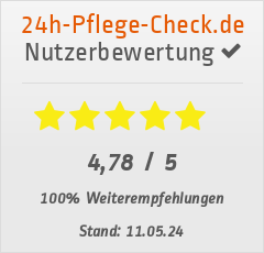 Bewertungen von PeopleCare24 GmbH bei 24h-pflege-check.de