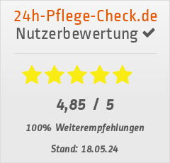 Bewertungen von Ulmer-Pflege24 GmbH bei 24h-pflege-check.de