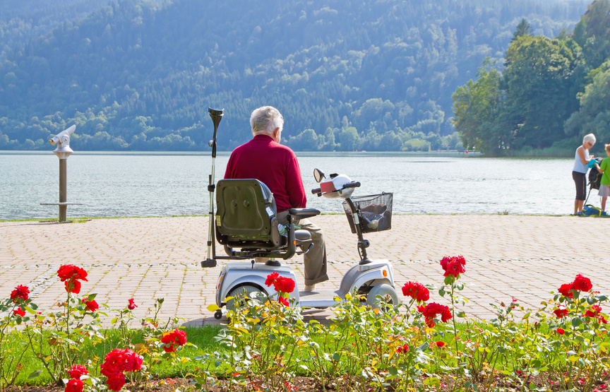 Das Elektromobil gibt Senioren wieder etwas Mobilität und damit Selbstständigkeit zurück
