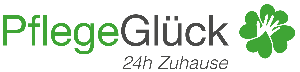 Logo PflegeGlück - 24h Zuhause